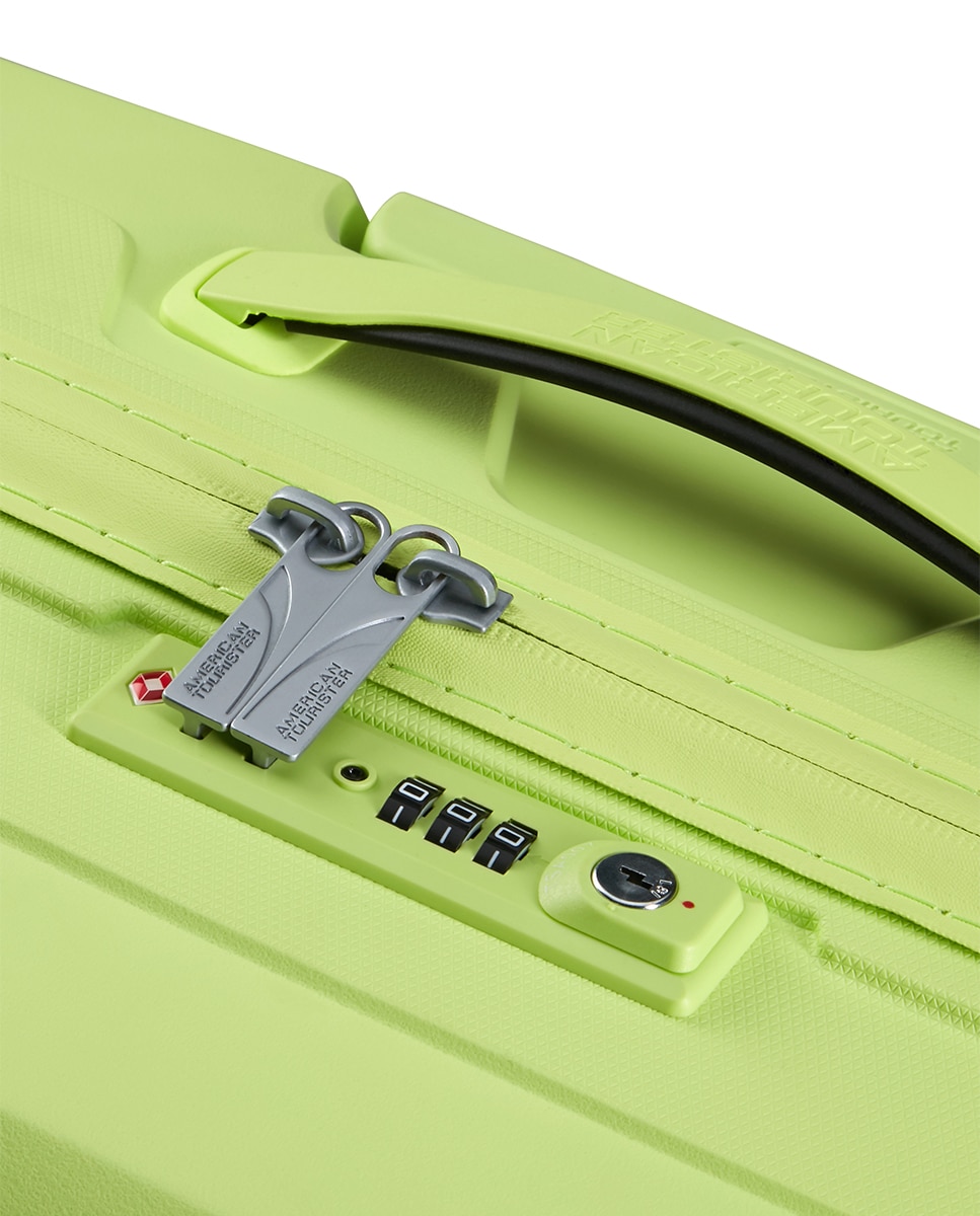 Trolley Grande Airconic Spinner 77/31 Tsa Rígido com Capacidade de 101 L Verde-4