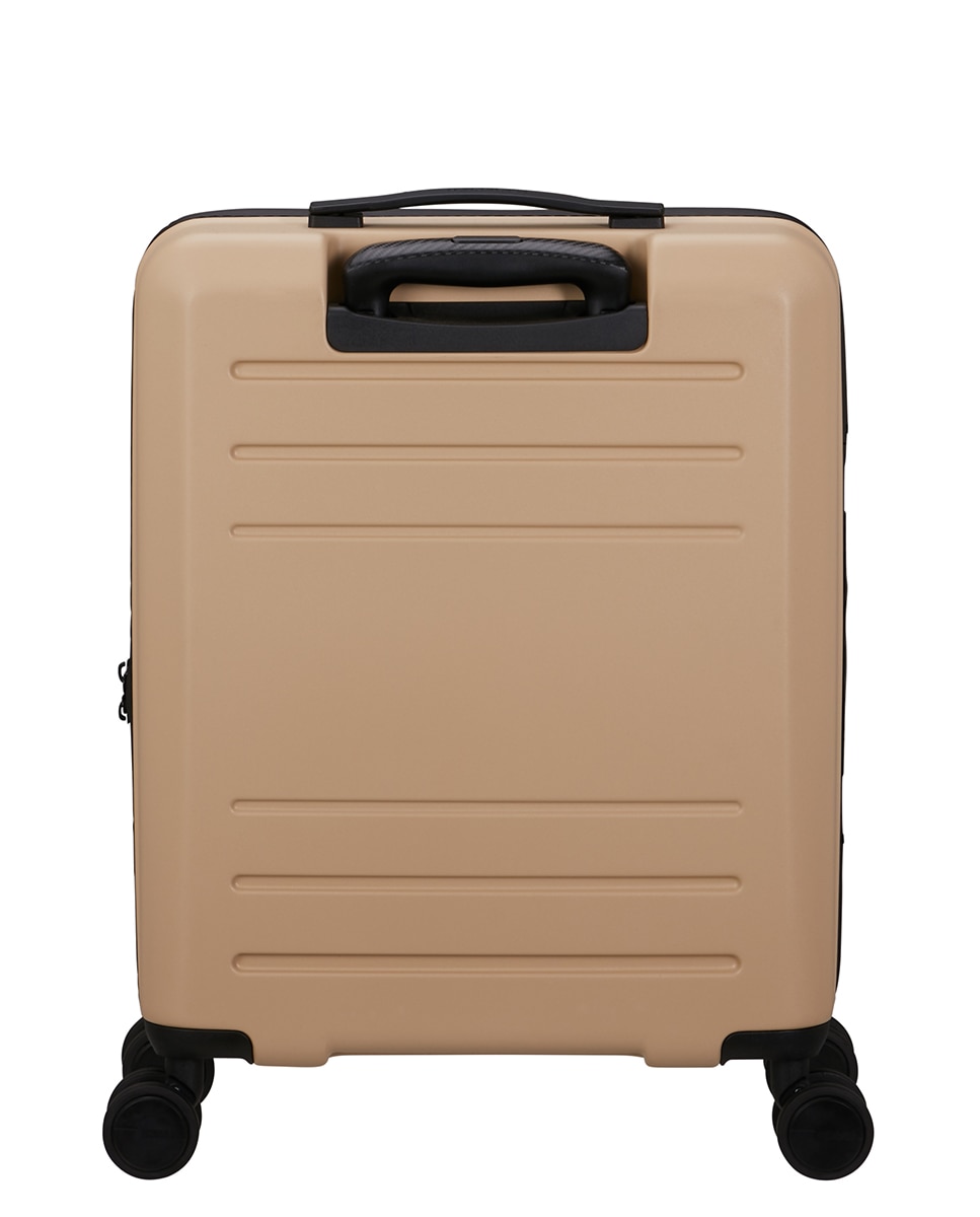 Trolley Pequeno Trailon Spinner 55/20 Tsa Rígido com Capacidade de 36 L Natural-2