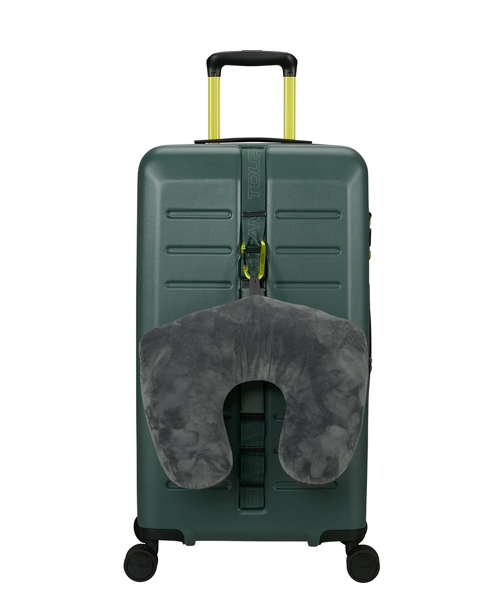 Trolley Médio Trunk 73/38 TSA Rígido com Capacidade de 90 L Verde-4