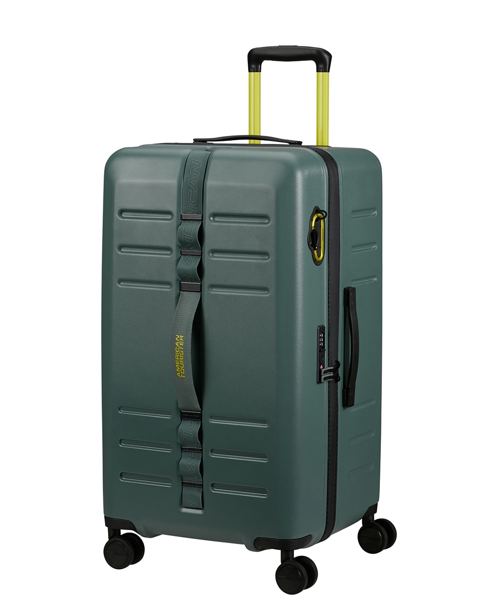Trolley Médio Trunk 73/38 TSA Rígido com Capacidade de 90 L Verde-10