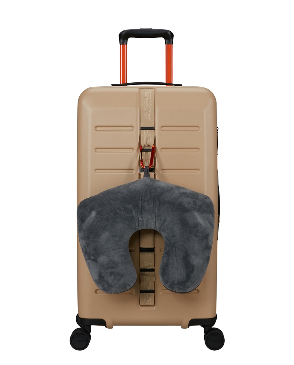 Trolley Médio Trunk 73/38 TSA Rígido com Capacidade de 90 L Natural-6