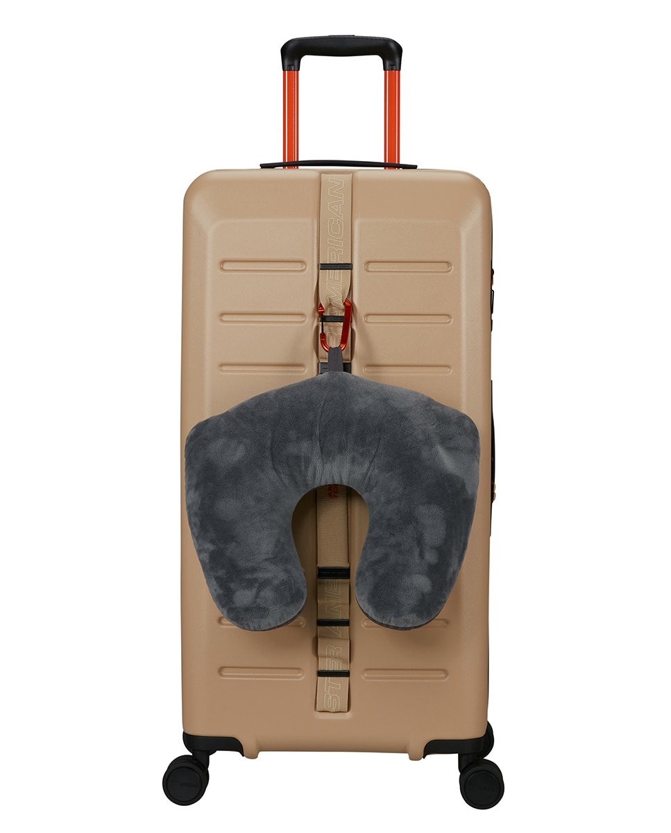 Trolley Grande Trunk 80/38 TSA Rígido com Capacidade de 100 L Natural-4