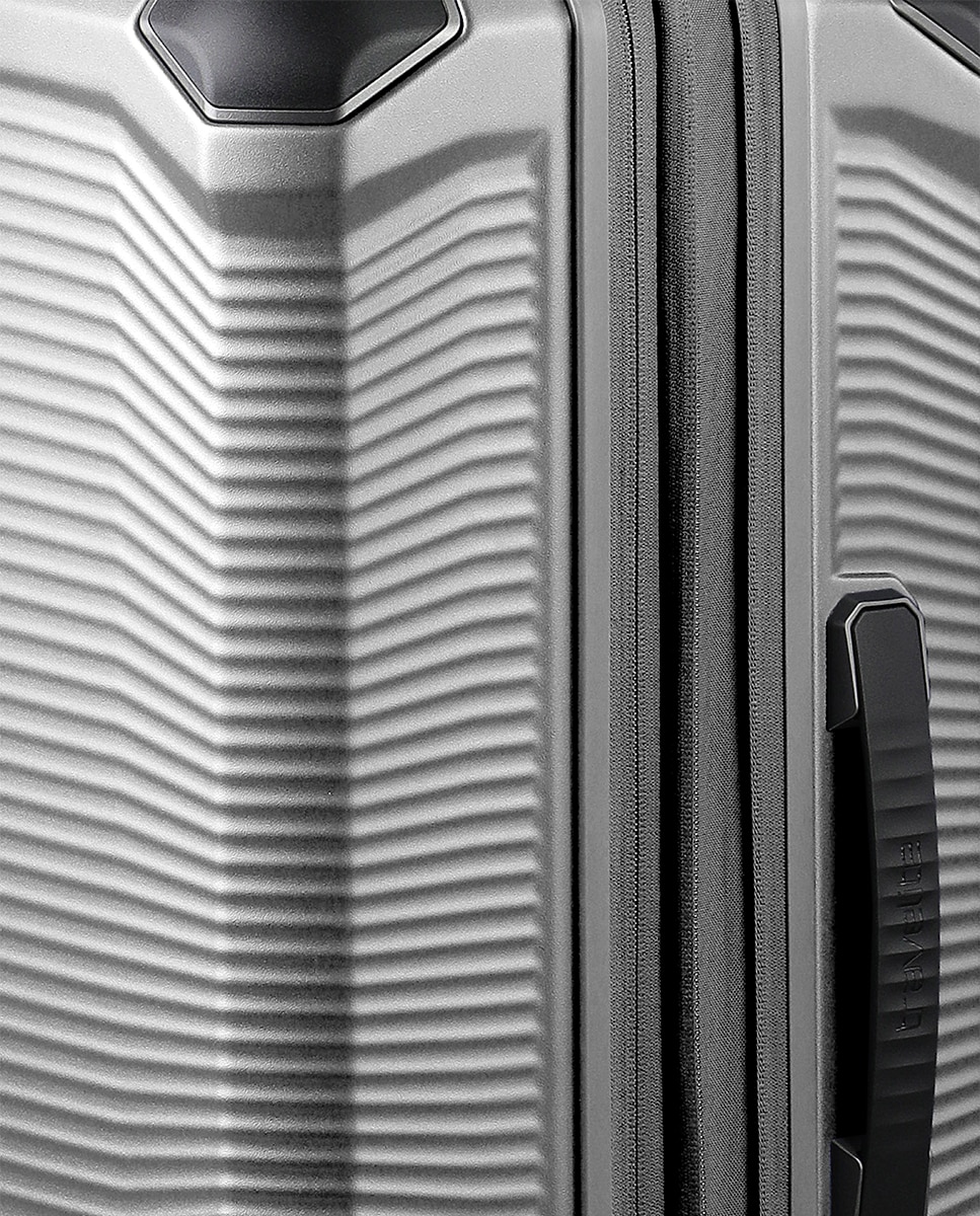 Trolley Médio em Policarbonato - 68/76 L Prata-7