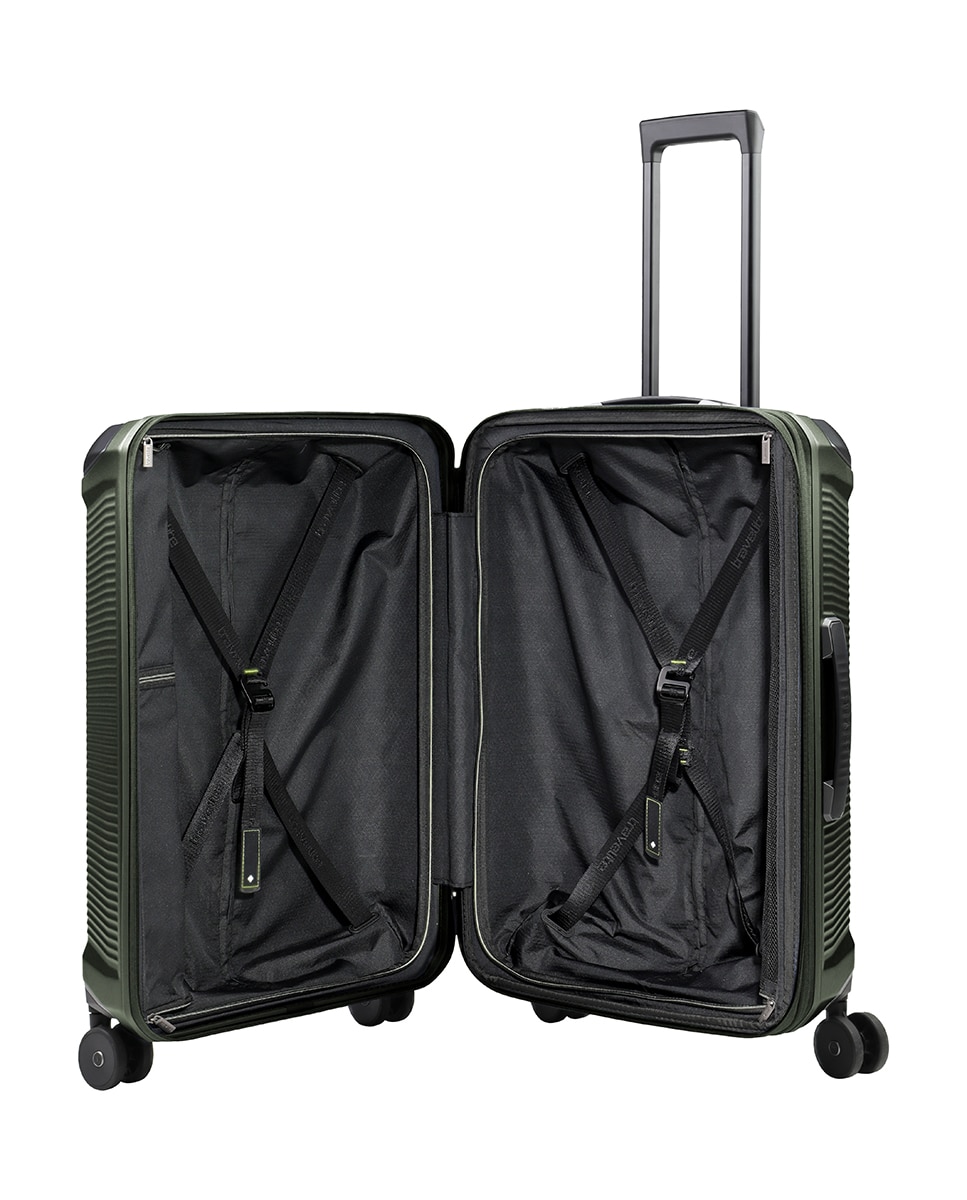 Trolley Médio em Policarbonato - 68/76 L Verde-3