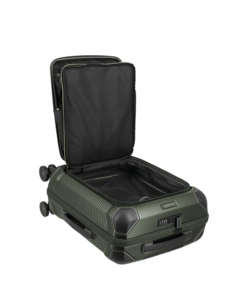 Mala de Cabine FP em Policarbonato - 40 L Verde-4