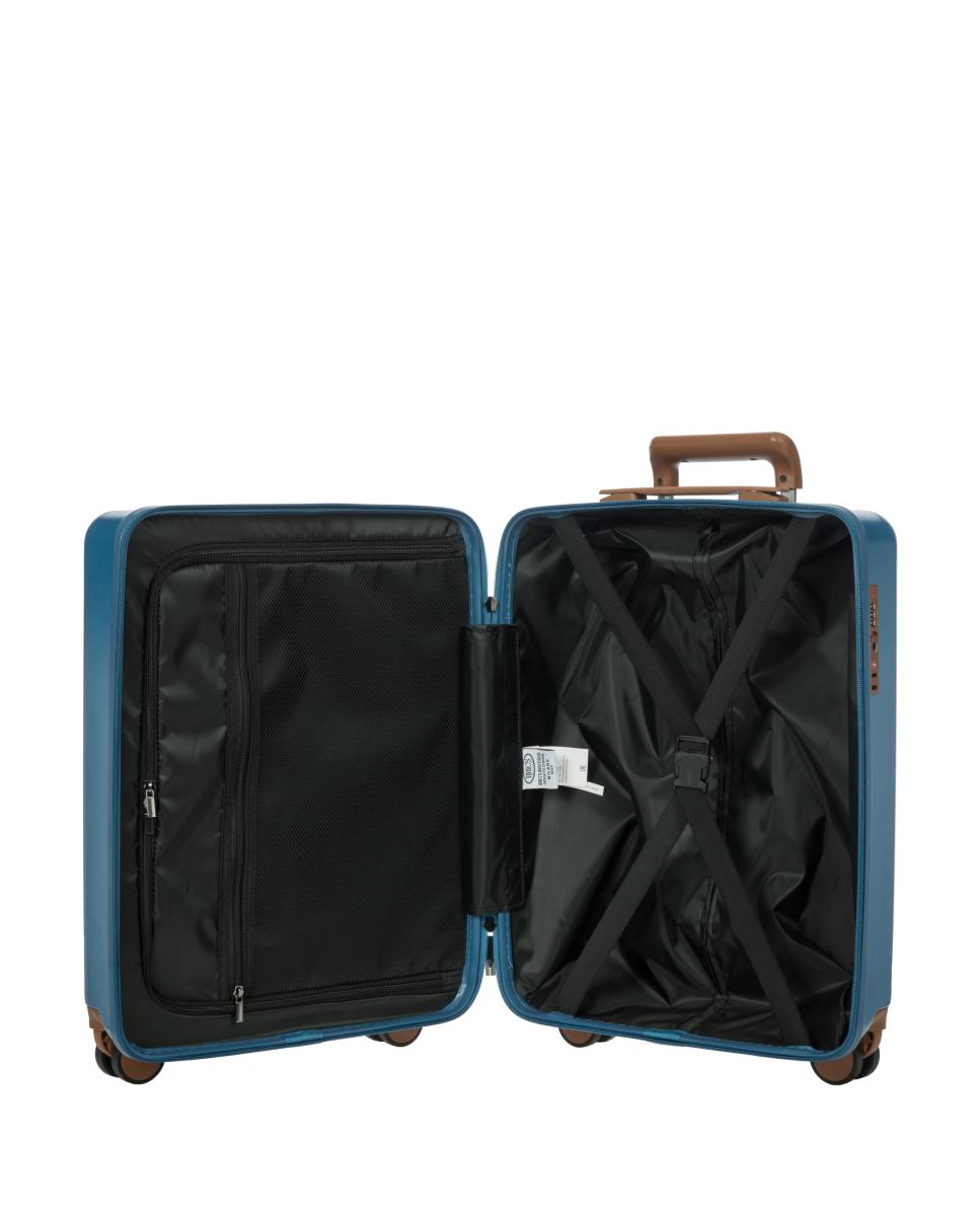 Trolley de Cabine Rígido - 55 cm Azul-5