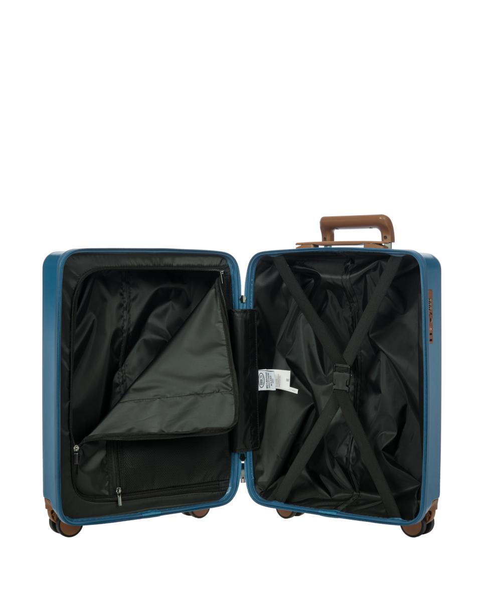 Trolley de Cabine Rígido - 55 cm Azul-6