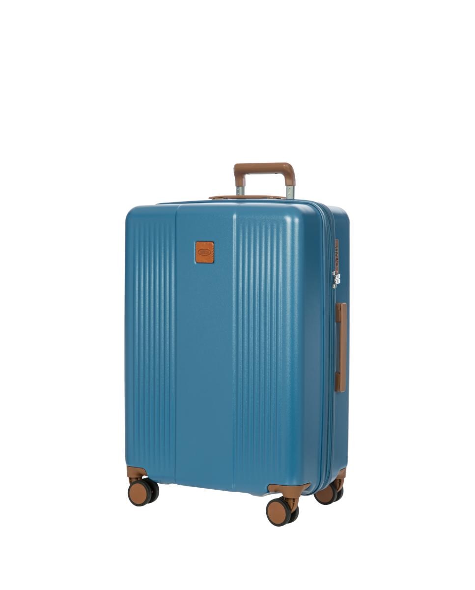Trolley Médio Rígido Expansível - 67 cm Azul-6