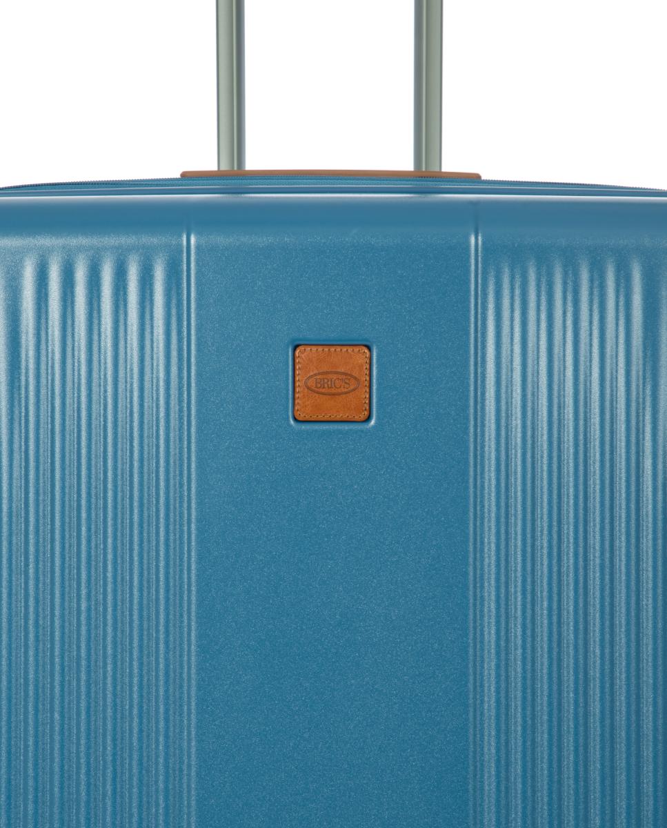 Trolley Grande Rígido Expansível - 77 cm Azul-9