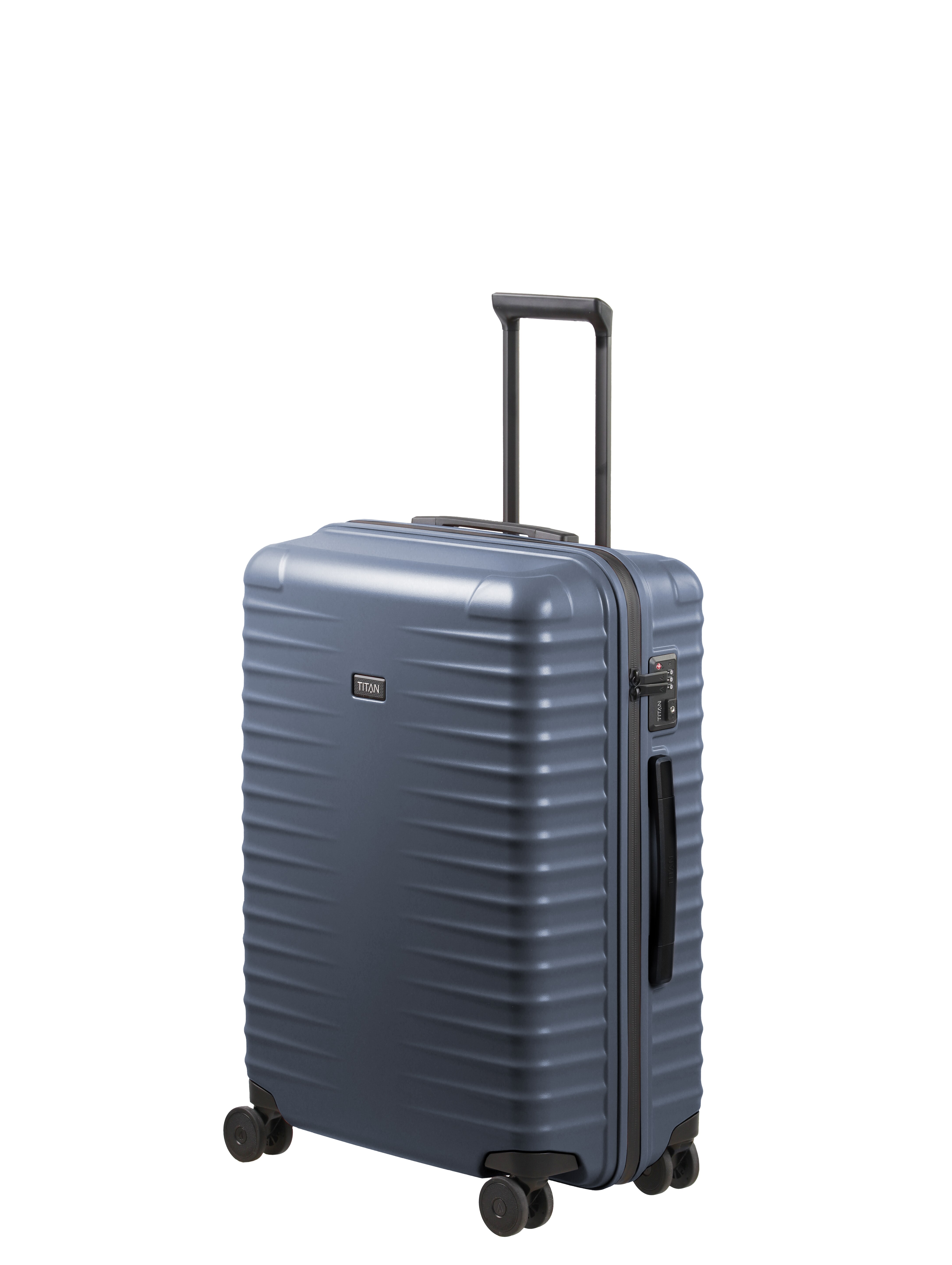 Trolley rigido mediano policarbonato - Titan - Azul Azul-2