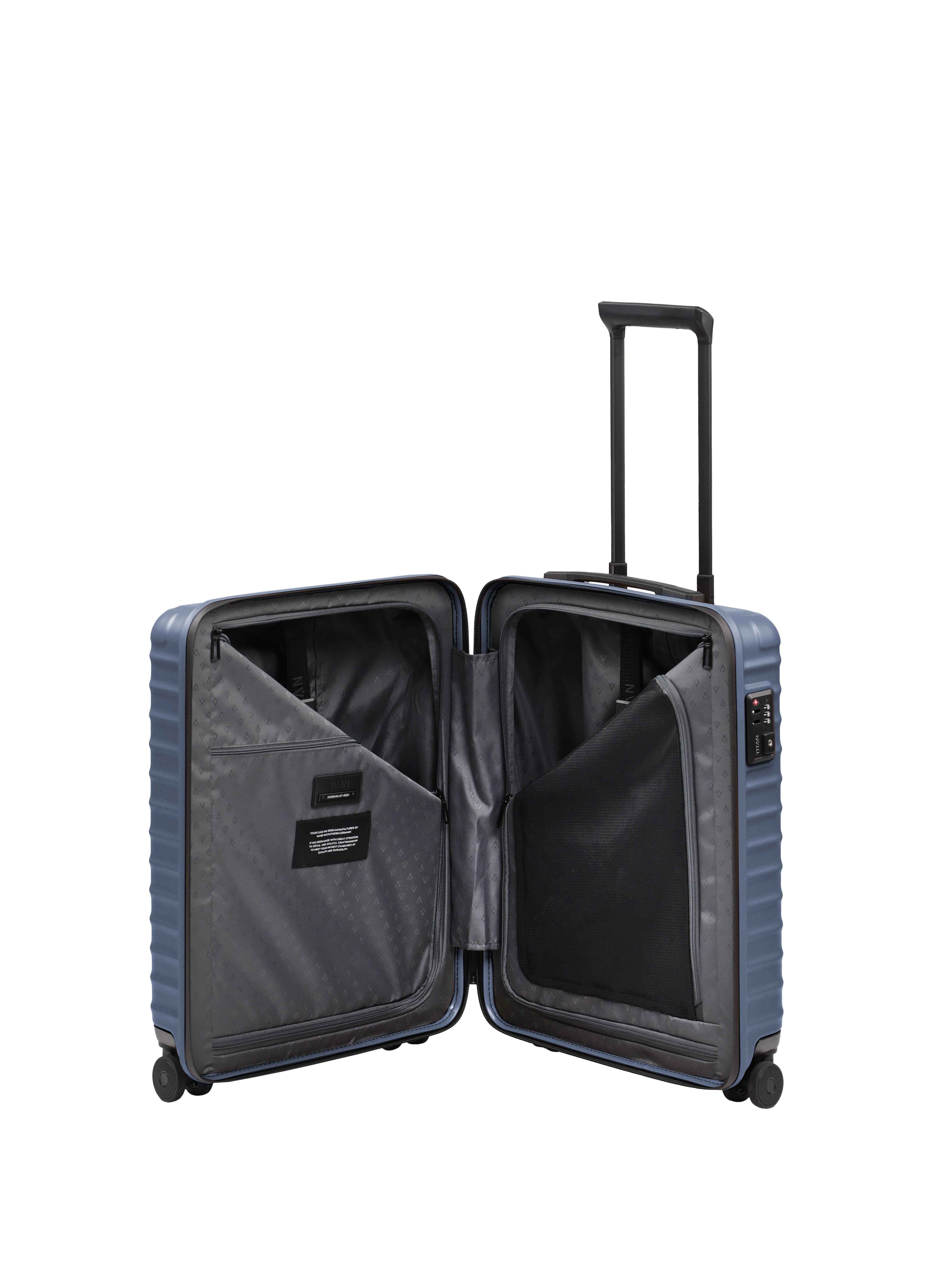 Trolley rigido cabina policarbonato - Titan - Azul Azul-5