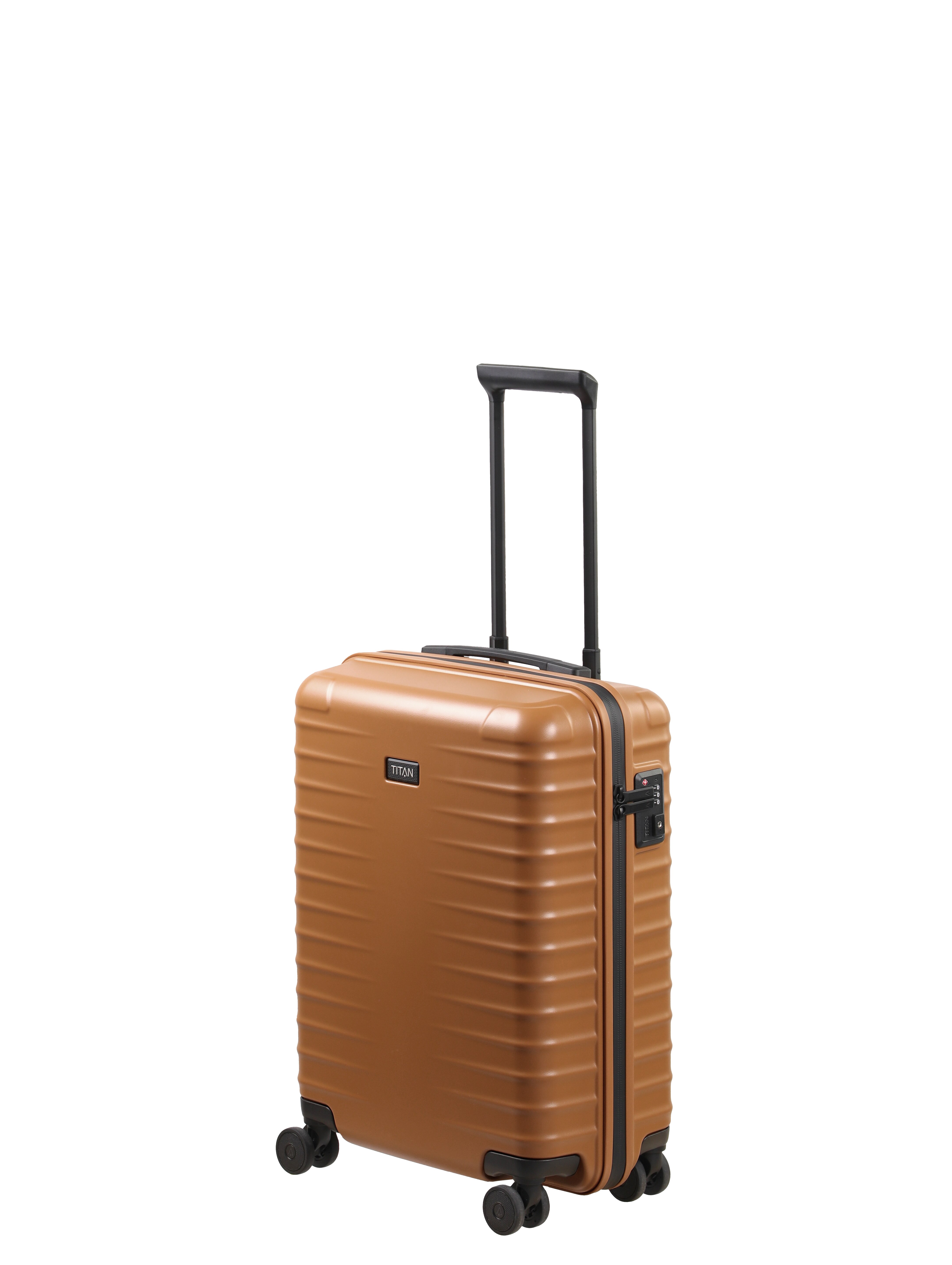 Trolley de Cabine Rígido de Policarbonato Laranja-2