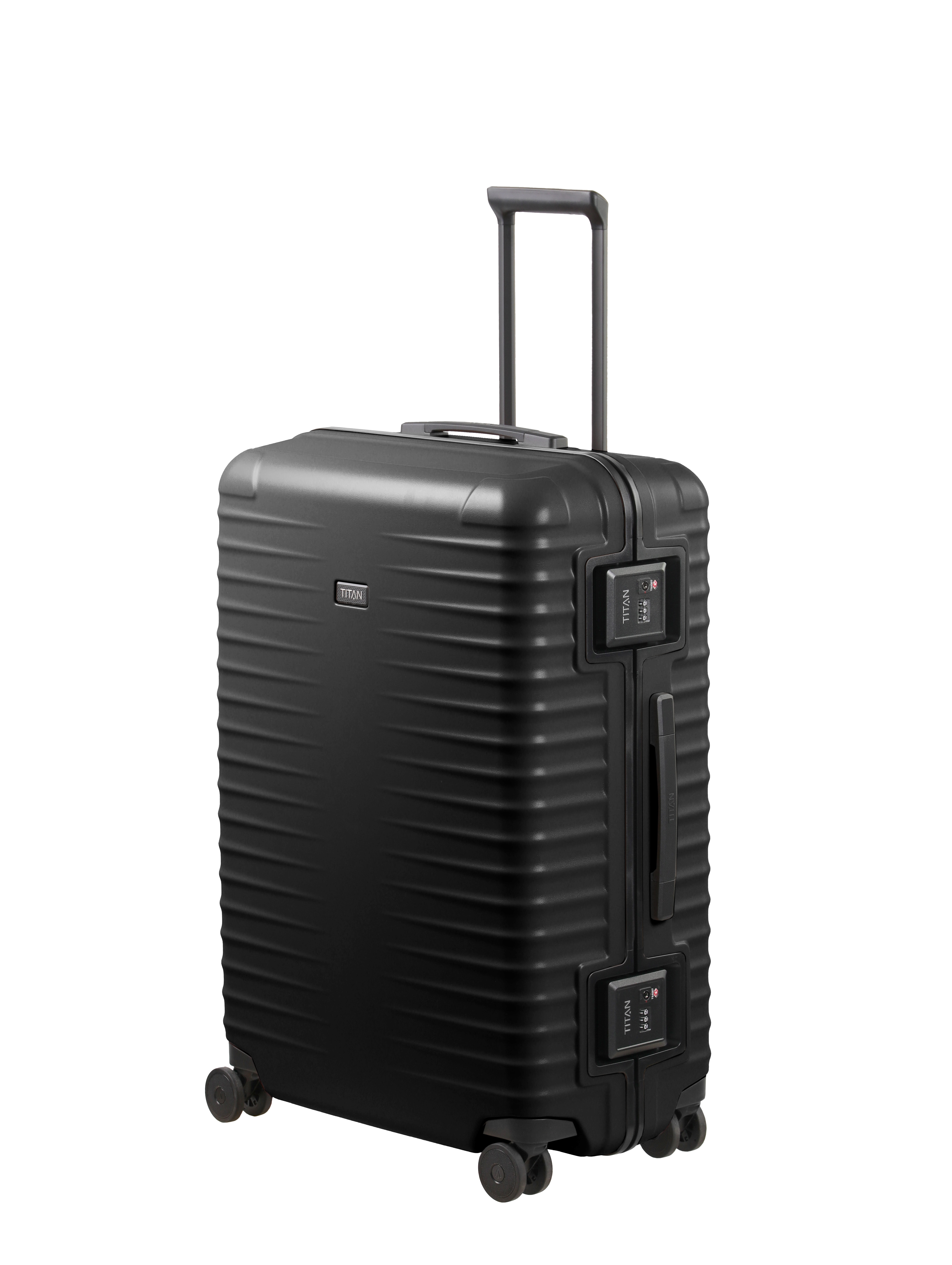 Trolley rigido grande policarbonato - Titan - Negro Negro-2