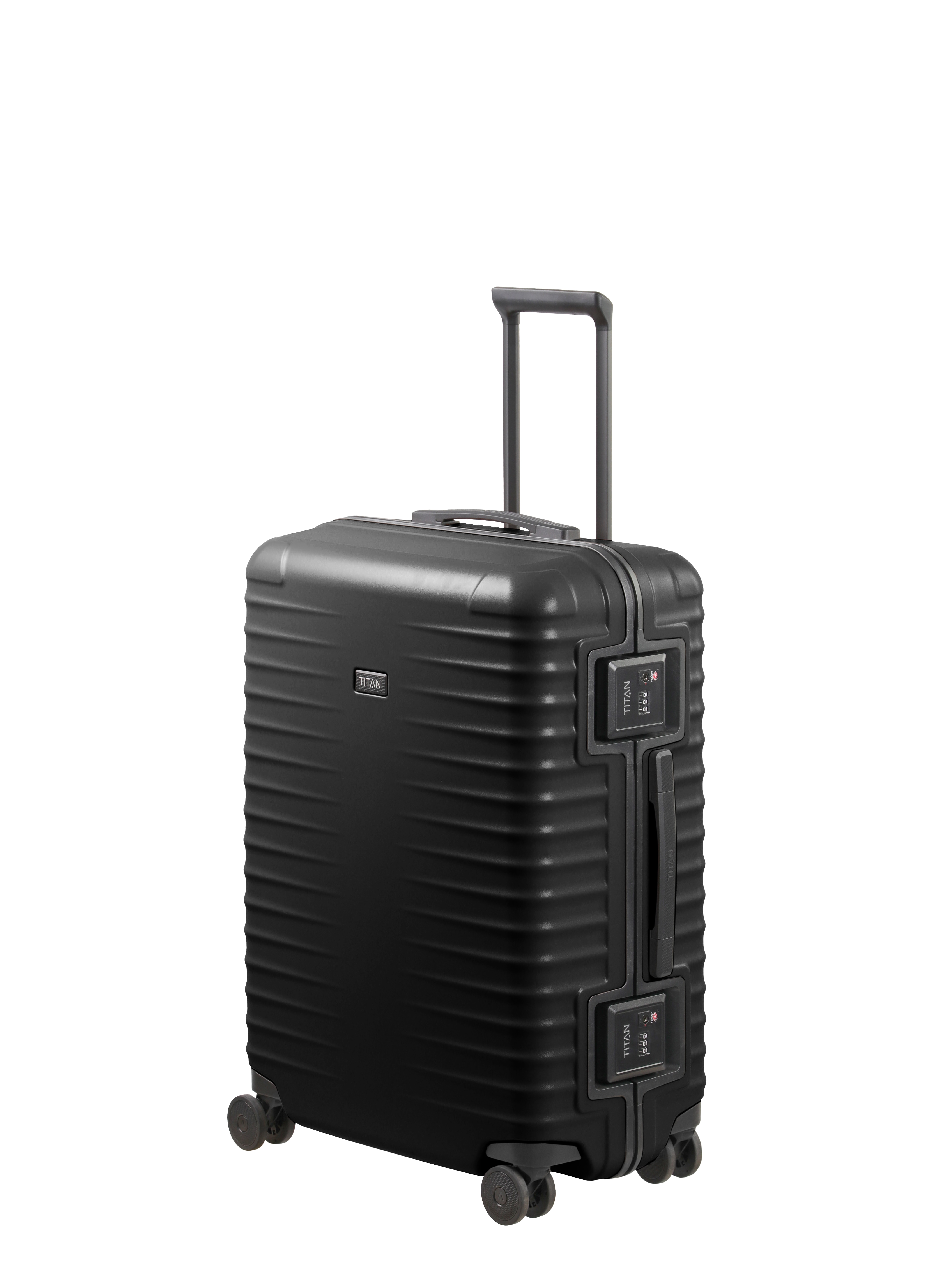 Trolley rigido mediano policarbonato - Titan - Negro Negro-2