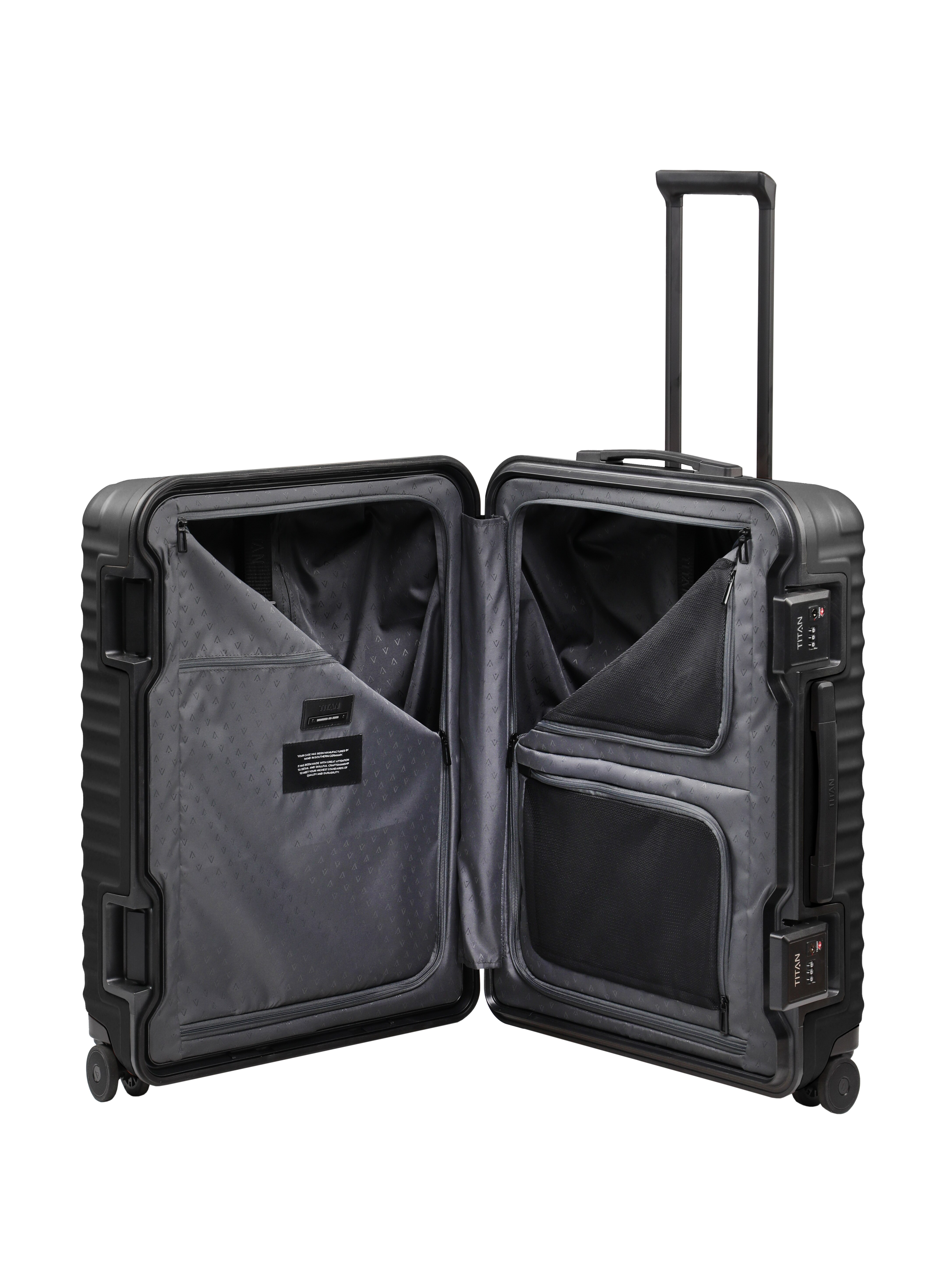 Trolley rigido mediano policarbonato - Titan - Negro Negro-5