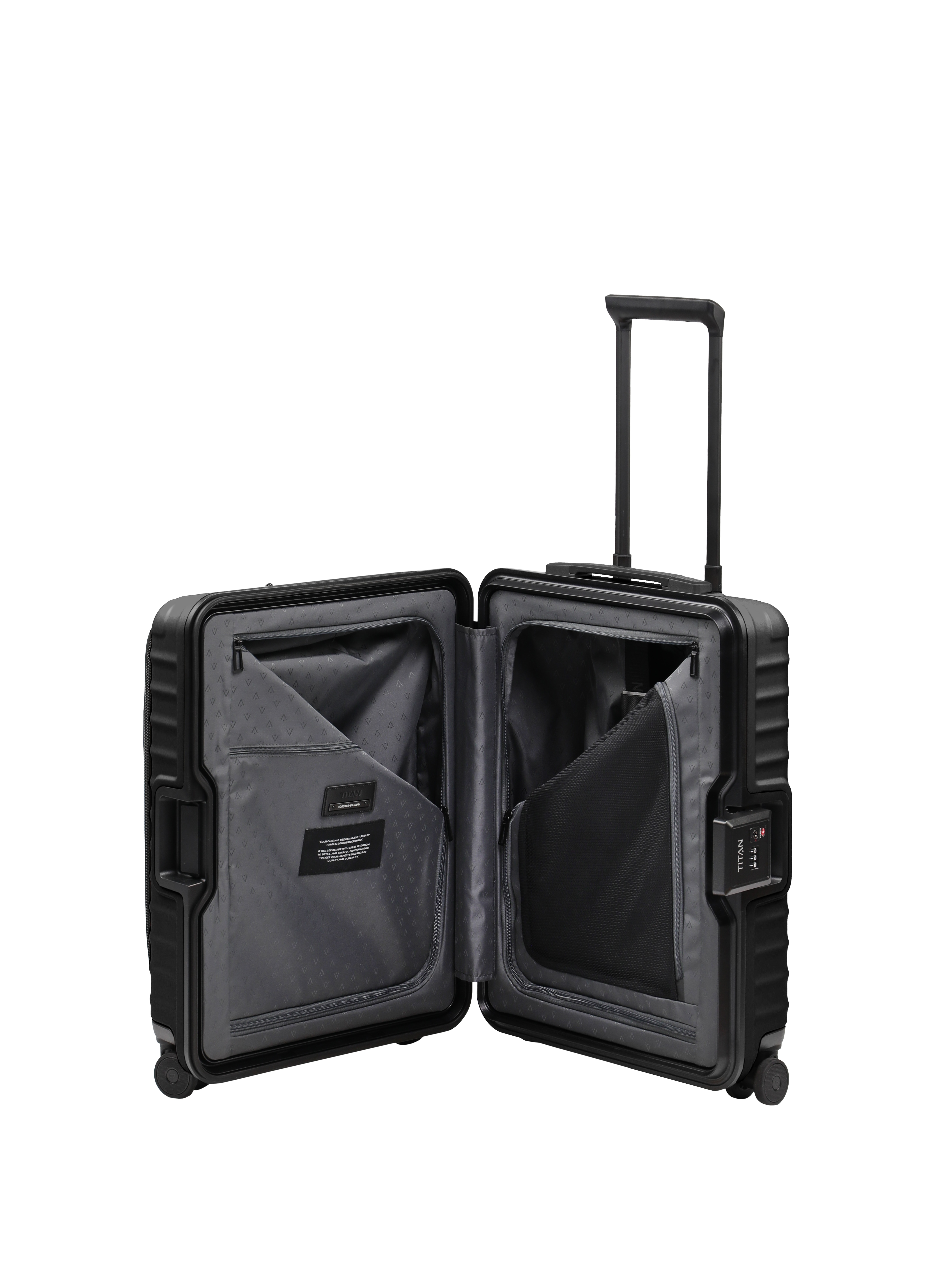Trolley de Cabine Rígido de Policarbonato Preto-5