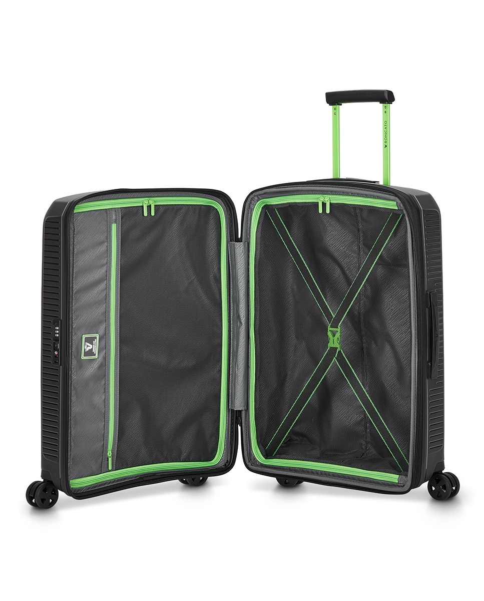 Trolley de Polipropileno Médio - 92 L Preto-3