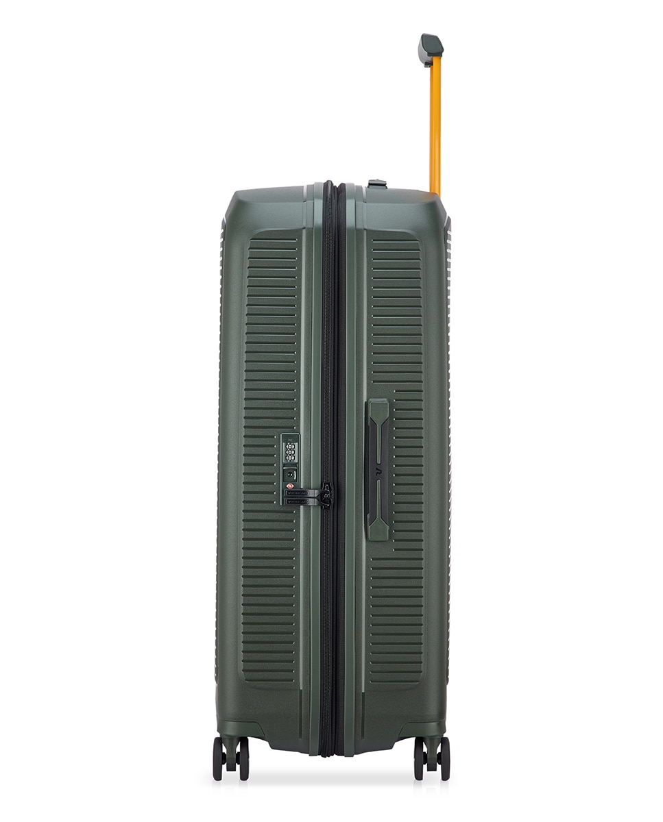 Trolley de Polipropileno Grande - 123 L Verde-militar-4