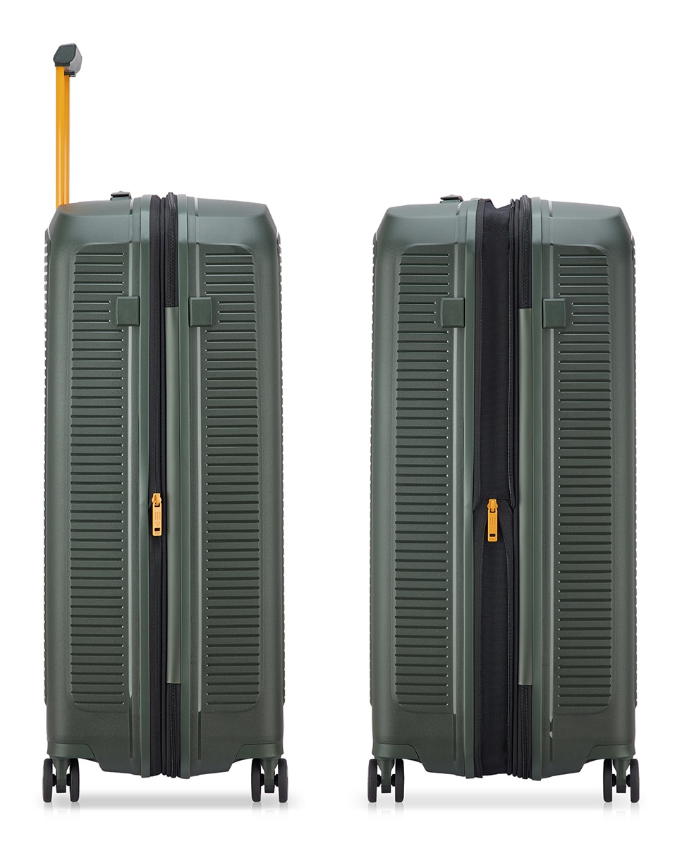 Trolley de Polipropileno Grande - 123 L Verde-militar-5