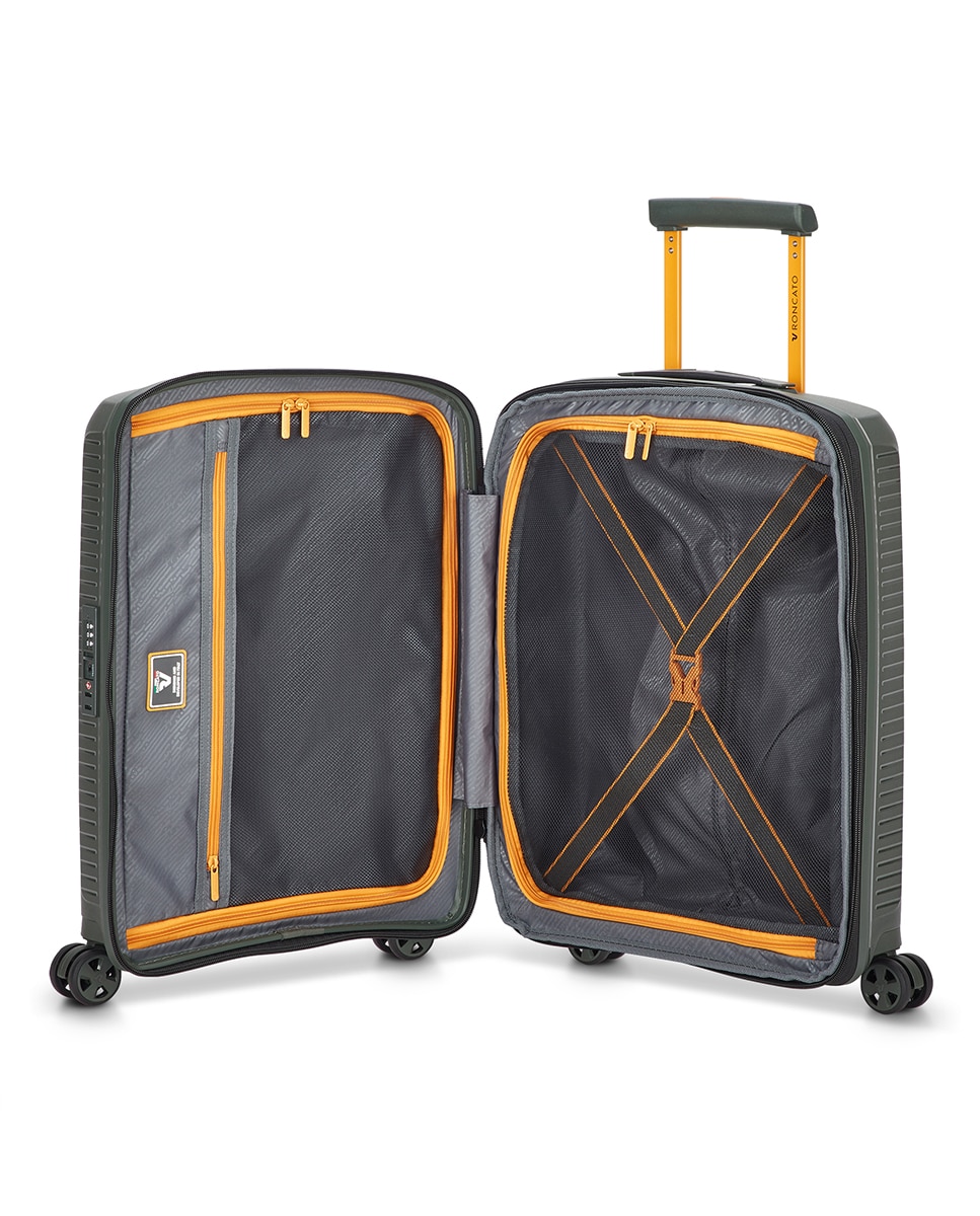 Trolley de Cabine de Polipropileno - 47 L Verde-militar-3