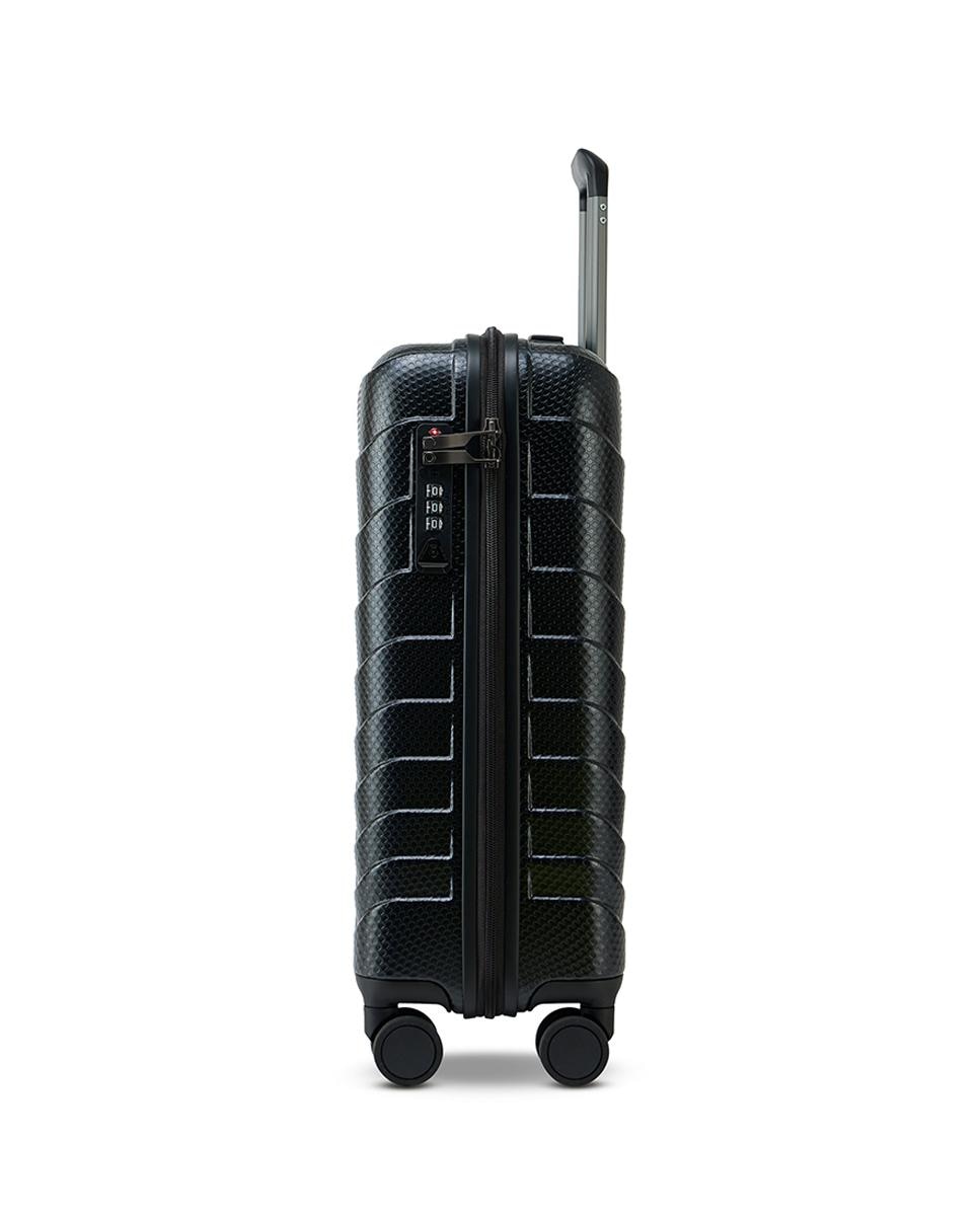 Trolley de Cabine de Policarbonato Preto-3