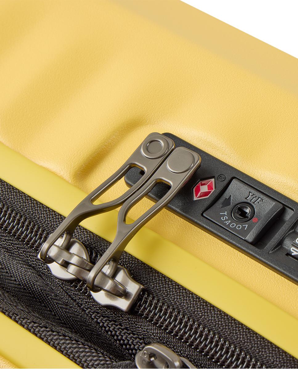 Trolley de Cabine de Policarbonato Amarelo-10