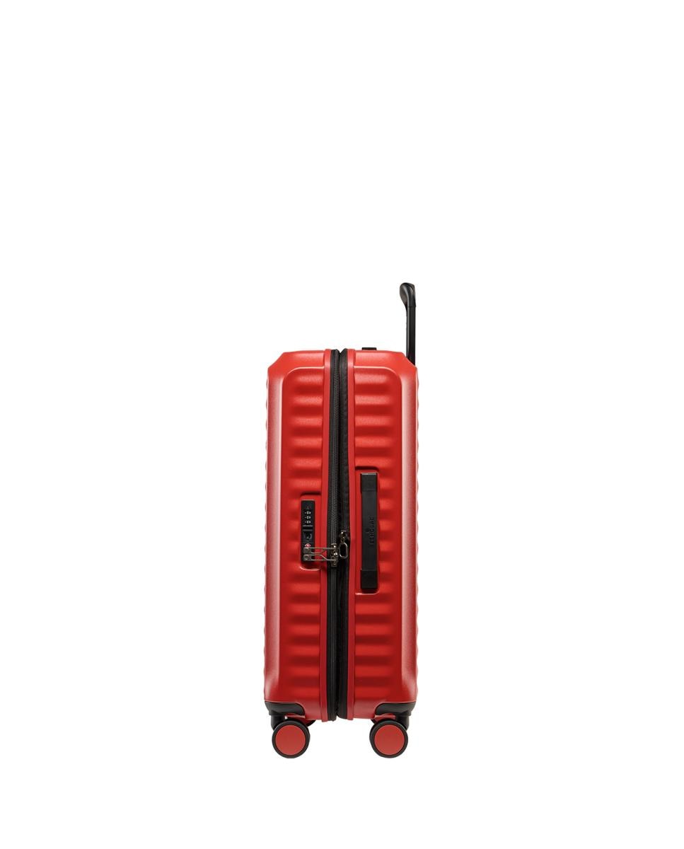 Trolley Médio de Policarbonato Vermelho-3