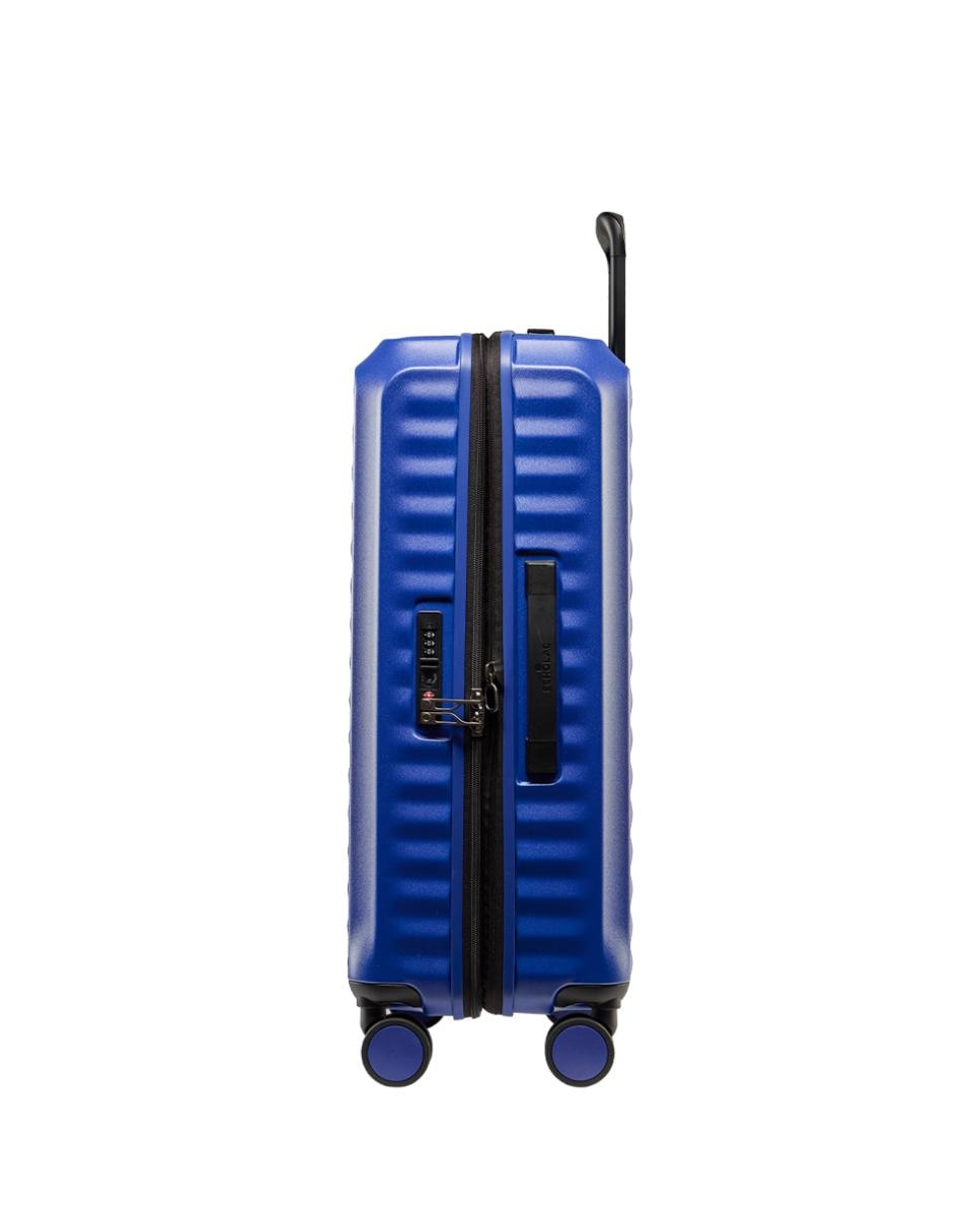 Trolley Médio de Policarbonato Azul-3