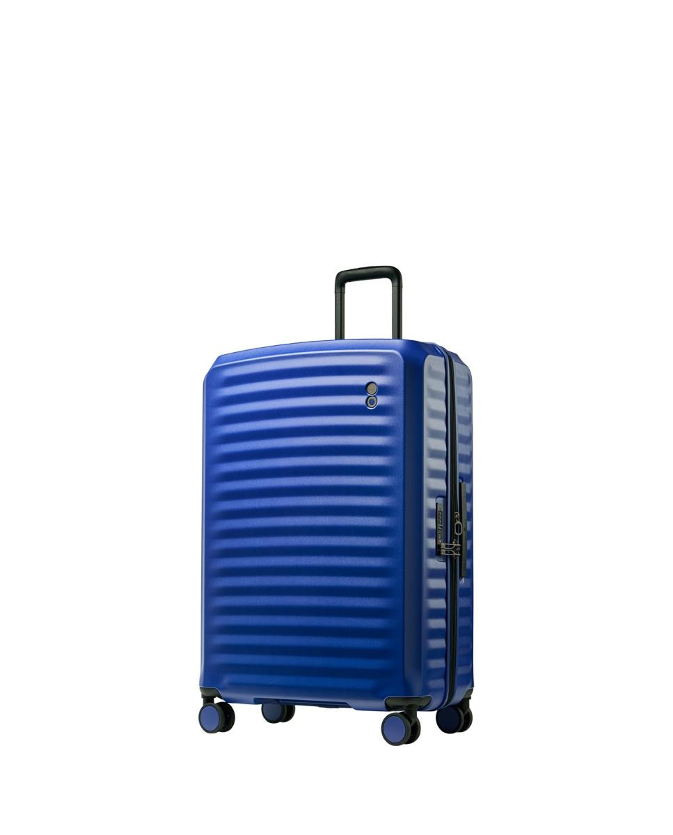 Trolley Grande de Policarbonato Azul-2