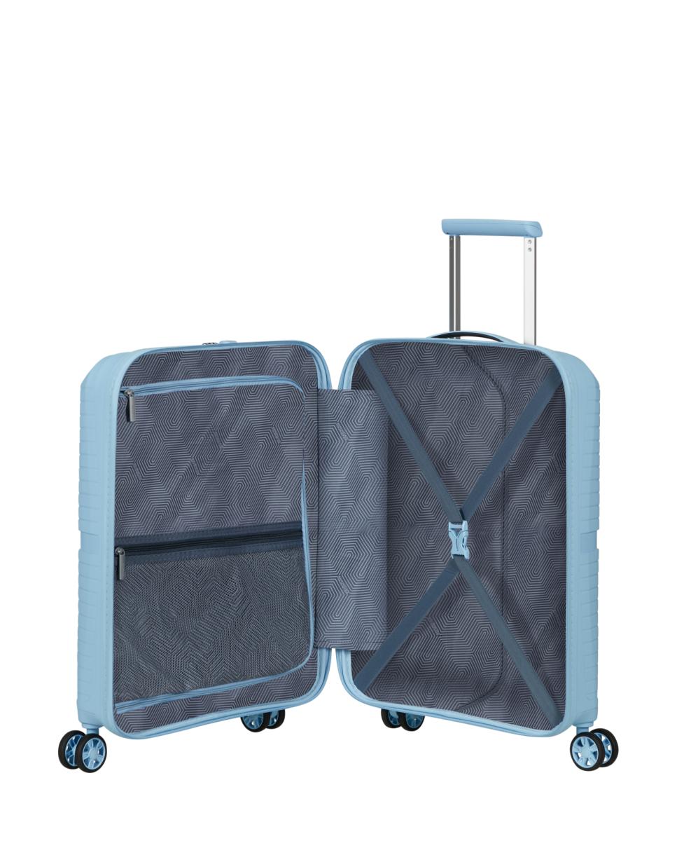 Maleta de cabina Airconic Spinner 55/20 Tsa rígida con capacidad de 33,5 L. - American Tourister - Azul Azul-3