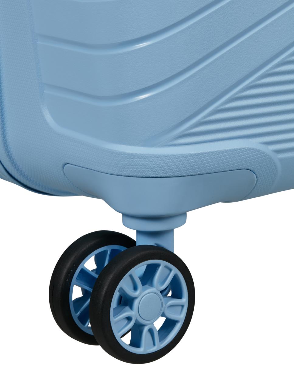 Trolley Médio Airconic Rígido com Capacidade de 67 L Azul-9