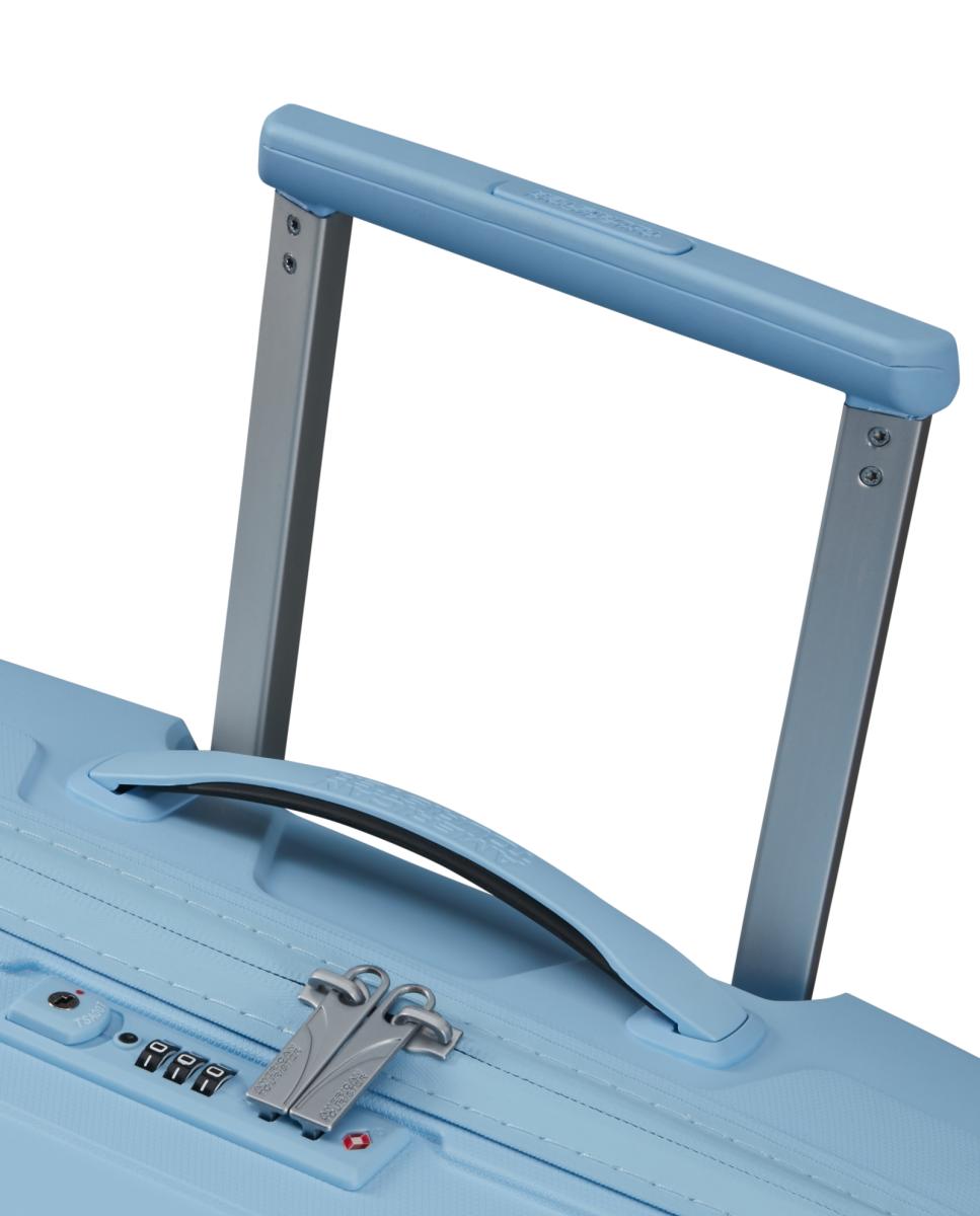 Trolley Médio Airconic Rígido com Capacidade de 67 L Azul-10
