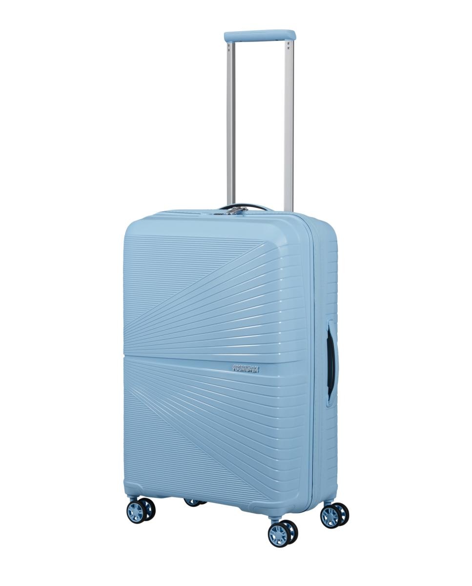 Trolley Médio Airconic Rígido com Capacidade de 67 L Azul-11