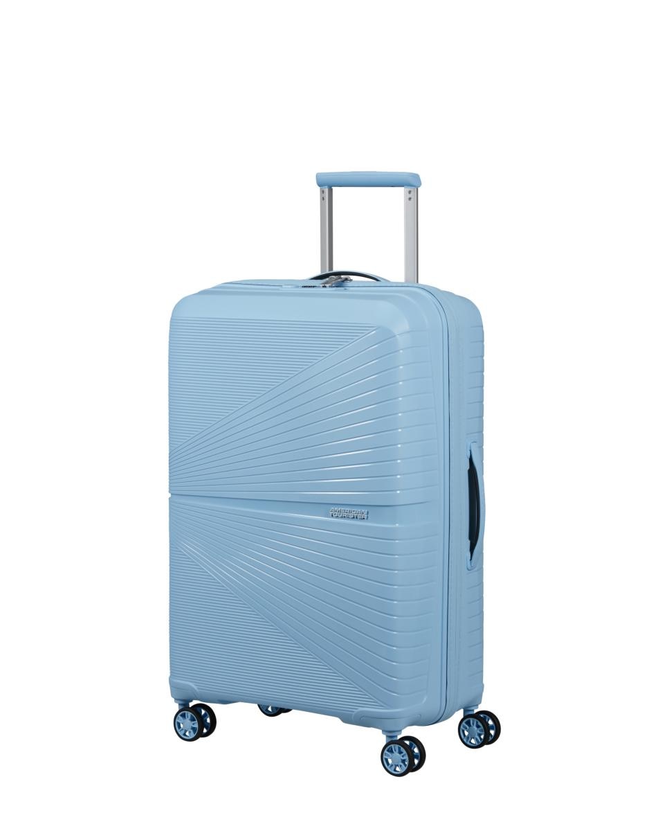 Trolley Médio Airconic Rígido com Capacidade de 67 L Azul-12
