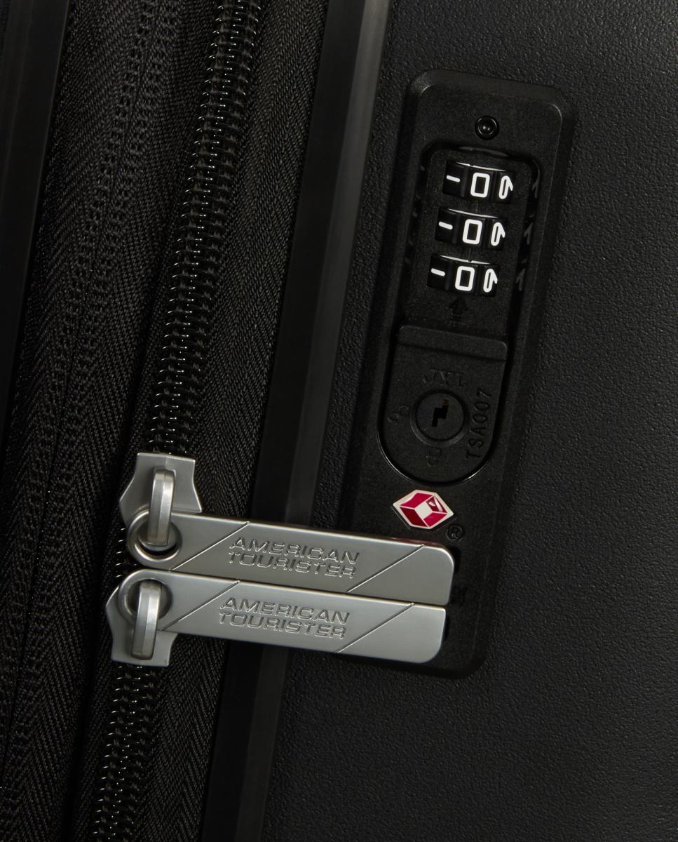 Maleta de cabina Neovibe rígida con capacidad hasta 43 L - American Tourister - Negro Negro-11