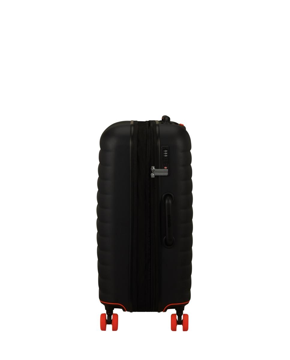 Trolley Médio Expansível Neovibe até 74 L Preto-3