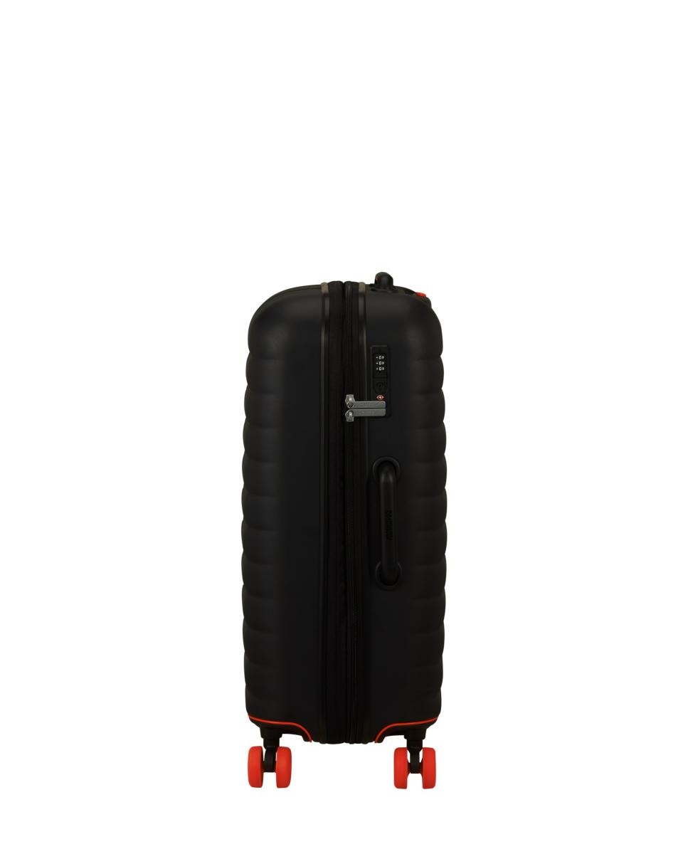 Trolley Médio Expansível Neovibe até 74 L Preto-5