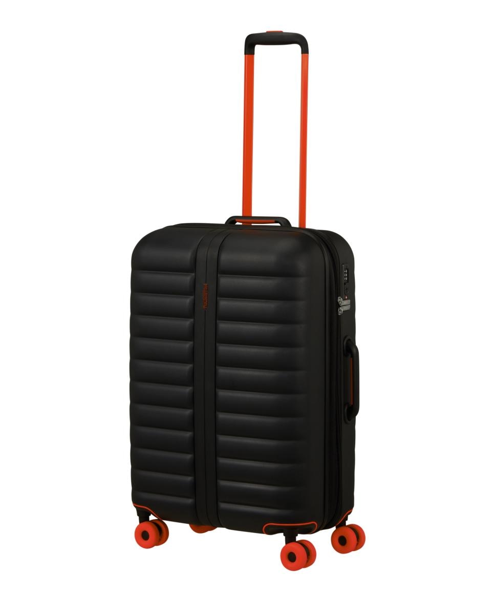 Trolley Médio Expansível Neovibe até 74 L Preto-7