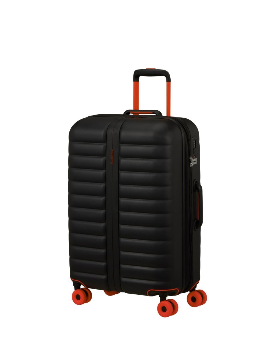 Trolley Médio Expansível Neovibe até 74 L Preto-8