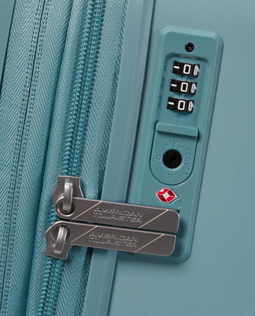 Maleta mediana expandible Neovibe de hasta 74 L - American Tourister - Azul Azul-5