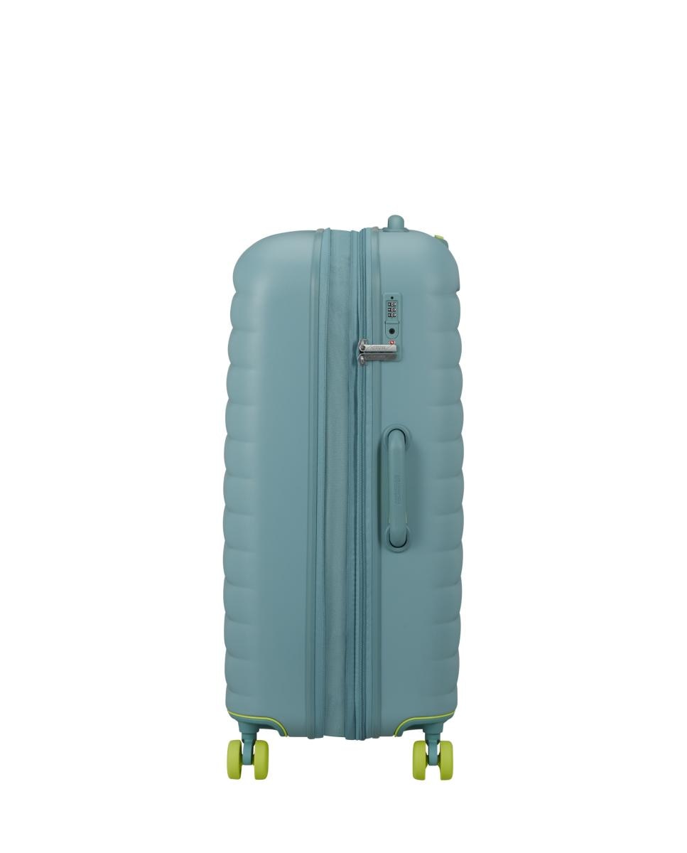 Trolley Grande Expansível Neovibe com Capacidade até 106 L Azul-3