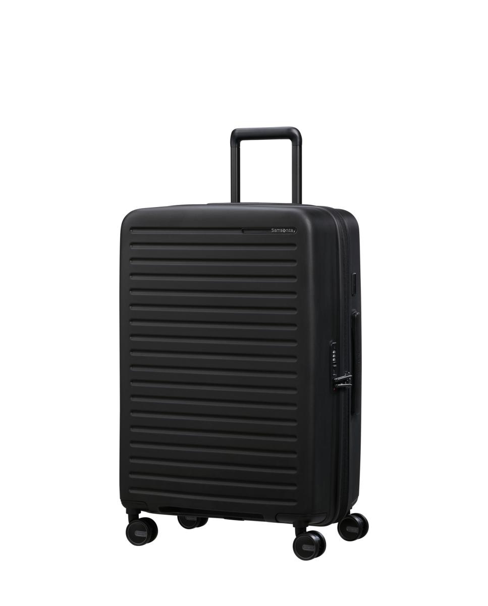 Samsonite - Maleta mediana expandible Restackd rígida con capacidad hasta 45 litros.
