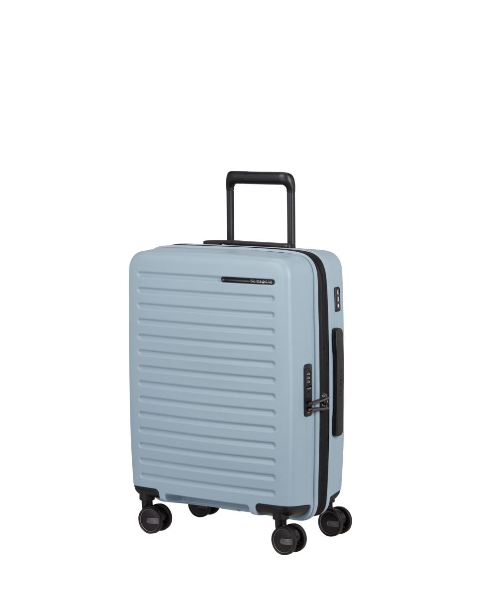 Imagen 0 de Maleta de cabina expandible  Restackd rígida con capacidad hasta 45 L Azul