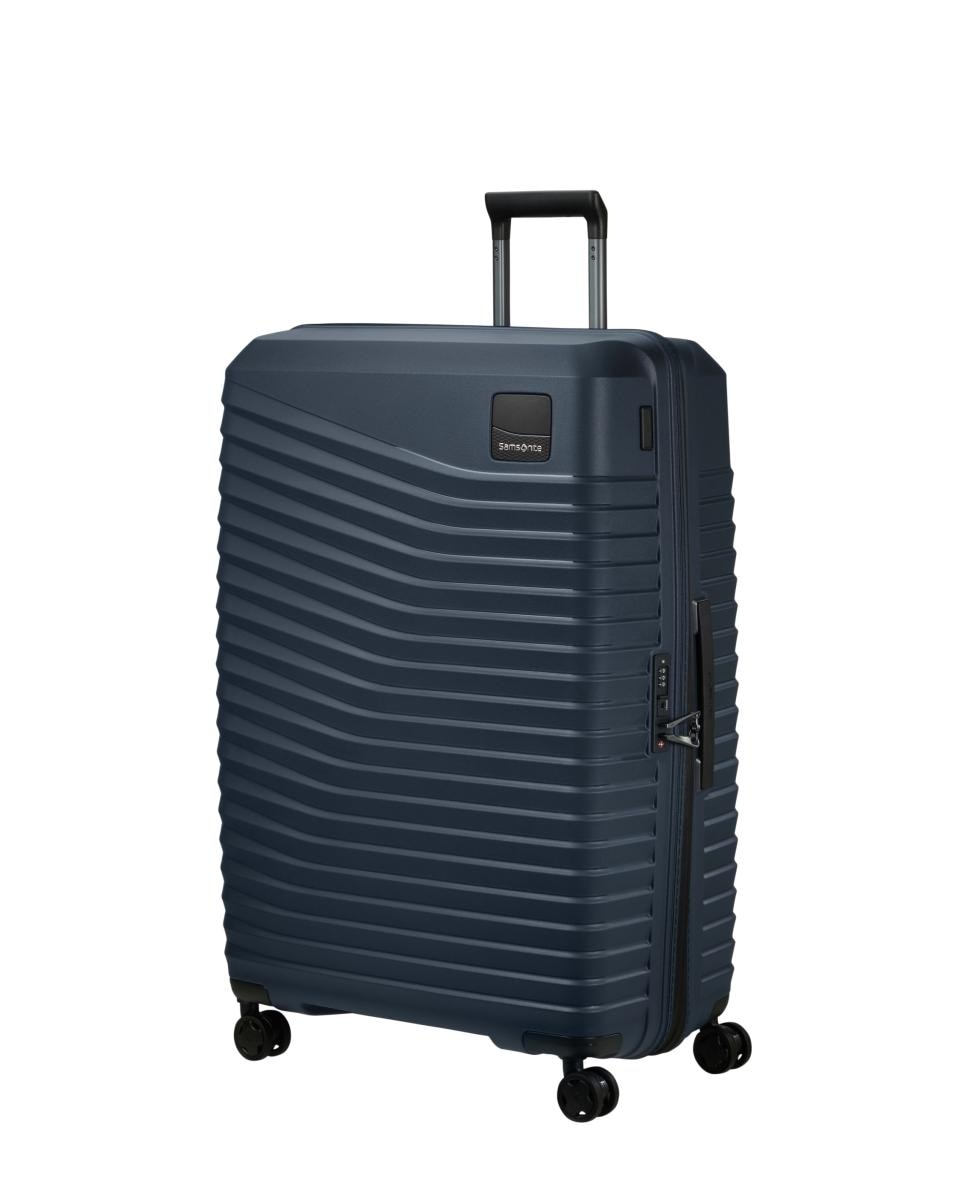 Samsonite - Maleta extra grande expandible Intuo rígida con capacidad hasta 144 litros.