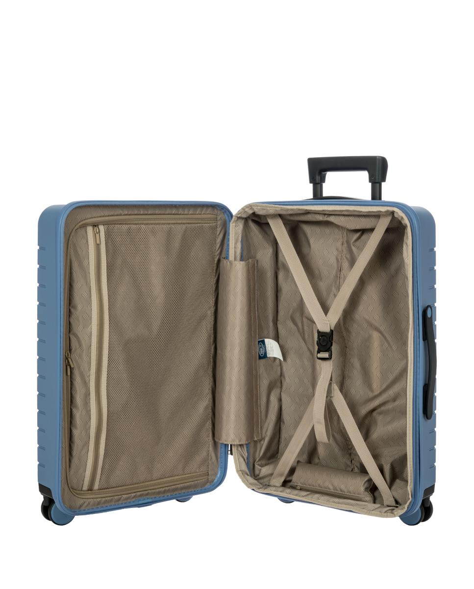 Trolley Médio Rígido com Secção Expansível - 68 L Cinzento-5