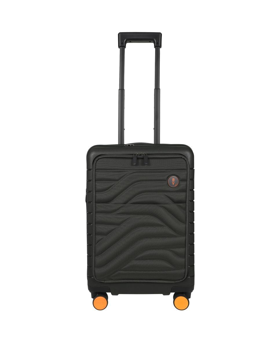 Imagem 0 de Trolley de Cabine Rígido com Secção Expansível e Bolso à Frente Porta-PC - 39 L