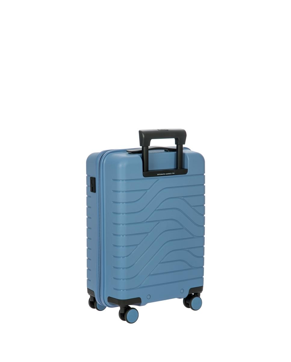 Trolley de Cabine Rígido com Secção Expansível e Bolso à Frente Porta-PC - 39 L Cinzento-3