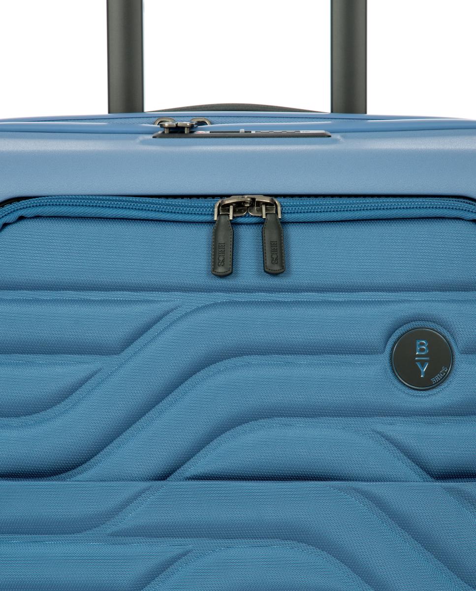 Trolley de Cabine Rígido com Secção Expansível e Bolso à Frente Porta-PC - 39 L Cinzento-9