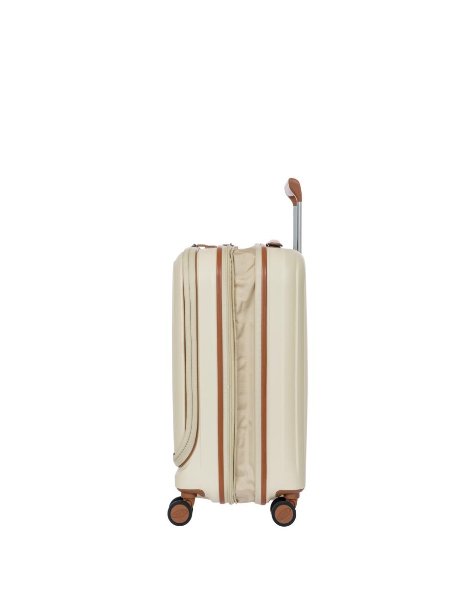 Trolley de Cabine Rígido Ultraligeiro com Bolso à Frente e Expansível - 44 L Natural-4