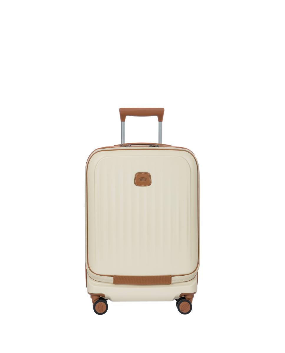 Trolley de Cabine Rígido Ultraligeiro com Bolso à Frente e Expansível - 44 L Natural-9
